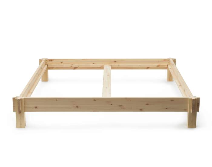 ram-Notch Bed Frame 180x200 cm, pine