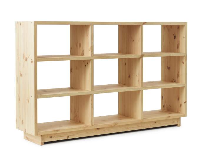 kniznica Plank Bookcase High, pine