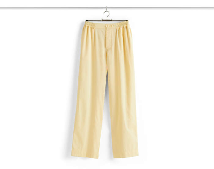 pyzamo-Outline Pyjama Trousers S/M, soft yellow