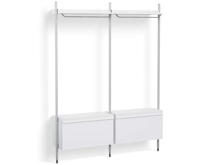 Policový systém Pier kombinácia 1002, white