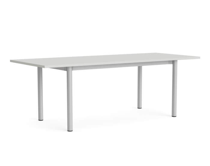 Stôl Annex Overhang 220x90, anonised/cloud grey