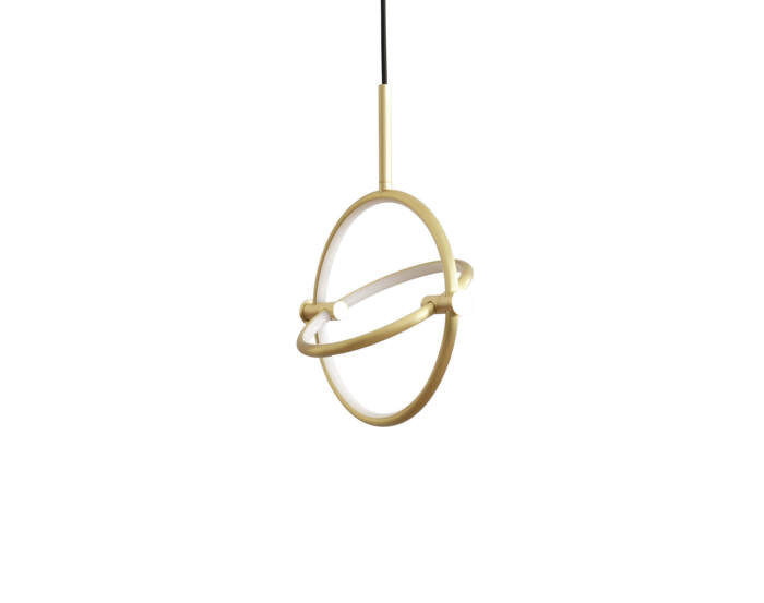 Závesné svietidlo Maru Mini, brass