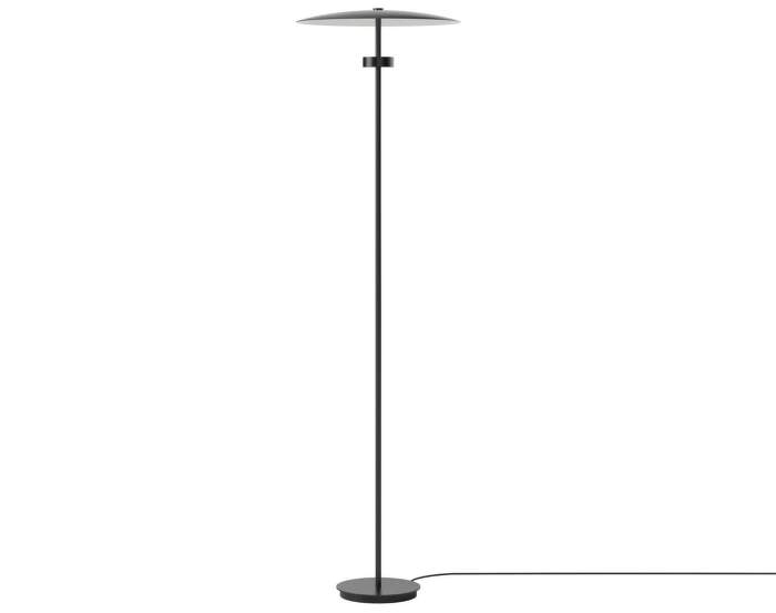 Stojacia lampa Reflection, black lacquered aluminium