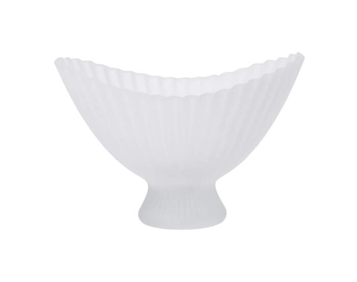 Misa Fountain Bowl Large, frosted