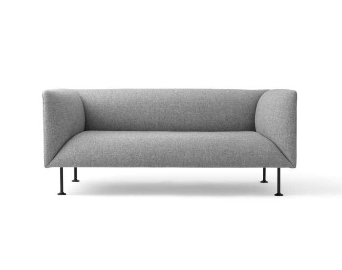 Dvoumístná pohovka Godot Sofa, grey melange