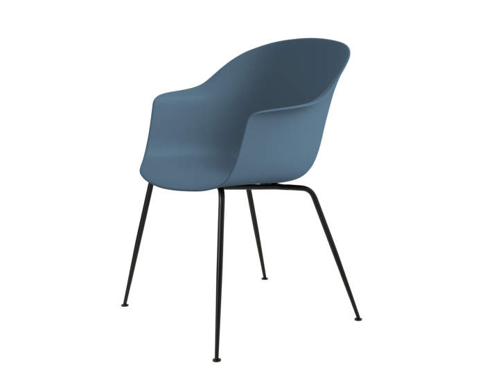 Bat Dining Chair, nečalúnená, smoke blue