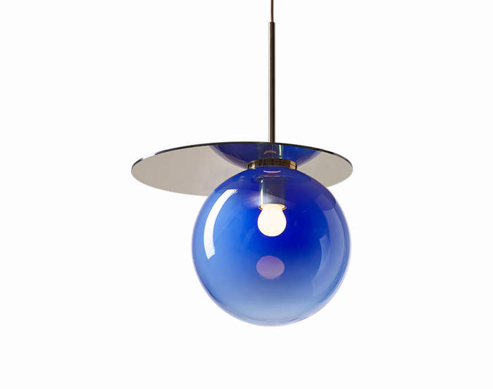 Lampa Umbra, blue/gold