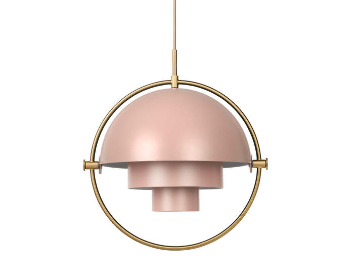 Lampa Multi-Lite, rose dust/brass