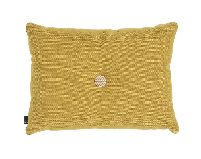 Dot Cushion, golden yellow