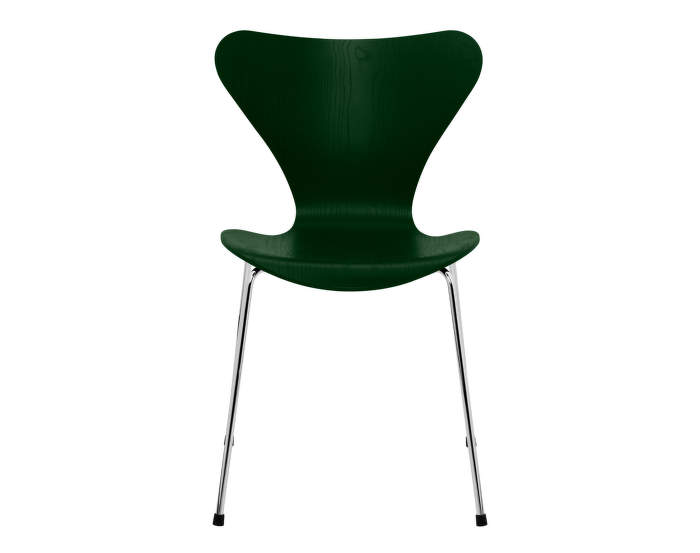 Series 7 Chair, evergreen / chrom