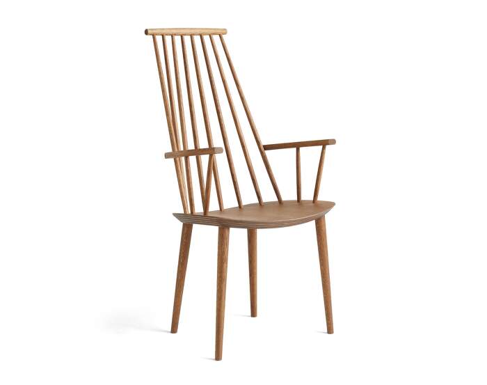 J110 Chair, dark oiled oak