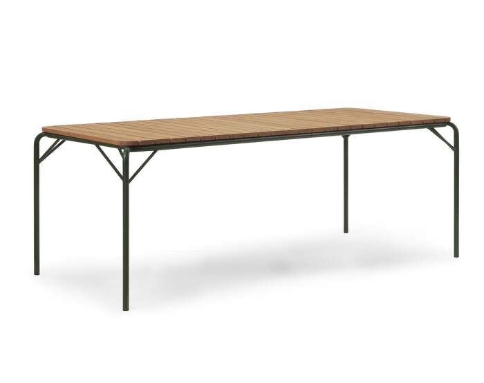 stol Vig Table 90 x 200 cm Robinia, dark green