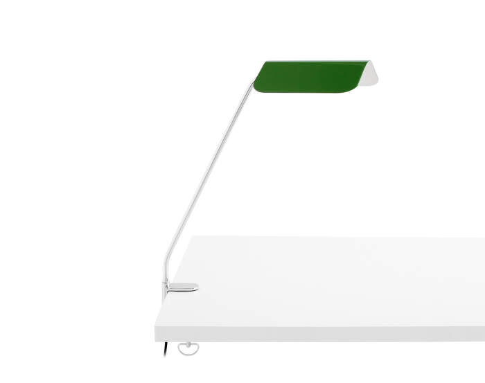 lampa-Apex Desk Clip Lamp, emerald green