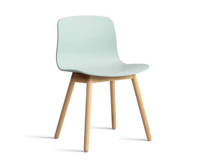 zidle-AAC 12 Chair Oak, dusty mint