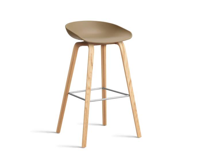 stolicka-AAS 32 Bar Stool High Oak, clay