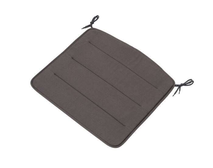 podsedak-Linear Steel Lounge Chair Seat Pad, dark grey