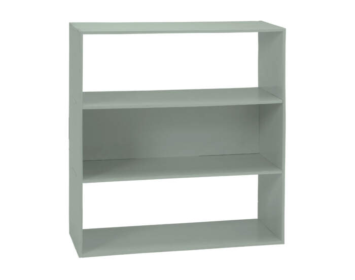 Drevená polica Kiddo Shelving, olive green