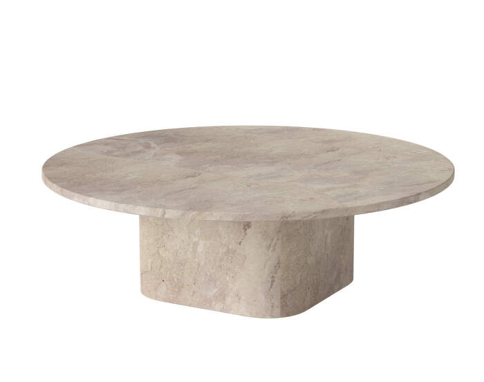 Vonkajší konferenčný stolík Eida Ø90 H32, beige marble