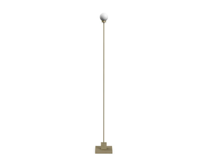 Prenosná stojacia lampa Snowball, grey beige