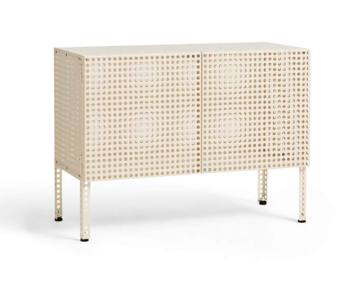 Skrinka Perforated Cabinet Floor Small, eggshell