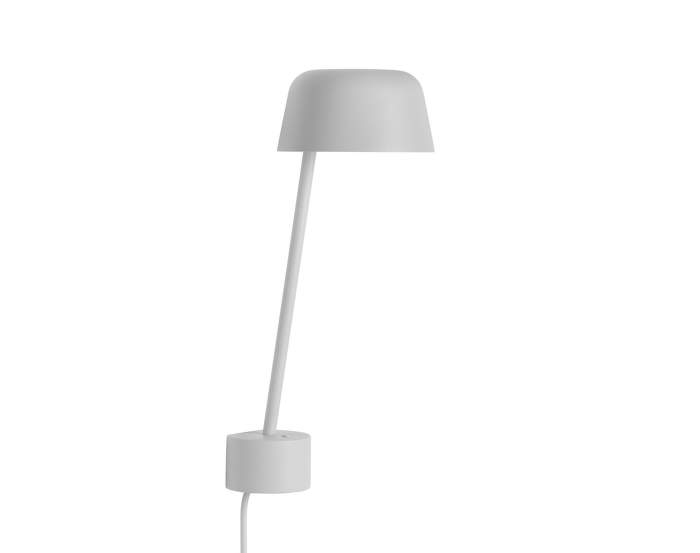 Lean Wall Lamp, grey