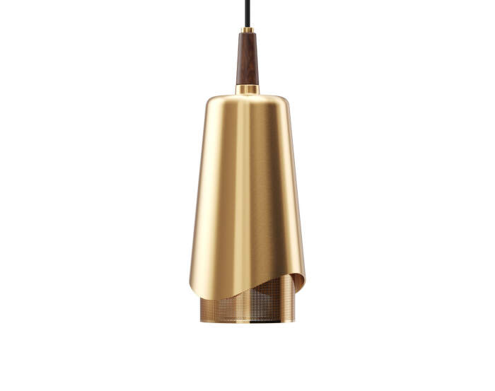 Závesná lampa Umanoff, brass