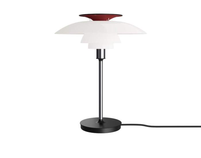 Stolná lampa PH 80, chrome plated