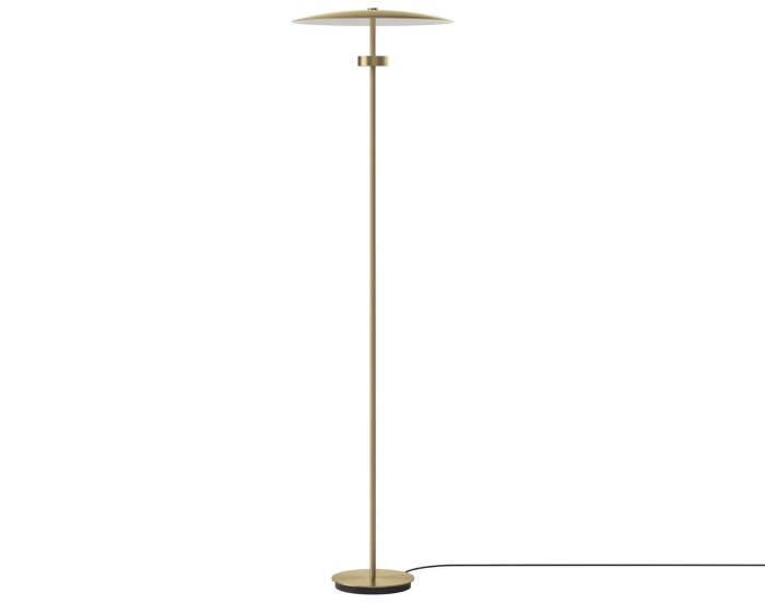 Stojacia lampa Reflection, brass lacquered aluminium
