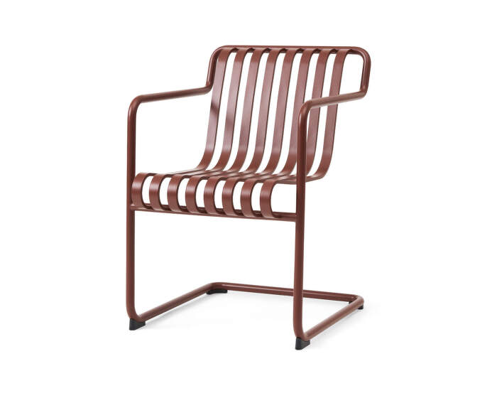 Stolička Palissade Cantilever Dining Armchair, iron red