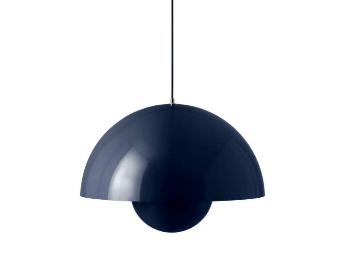 Závesná lampa Flowerpot VP2, steel blue