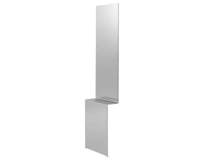 Zrkadlo Pleat, polished steel