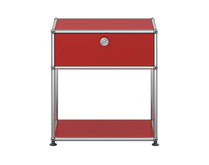 Nočný stolík USM Haller M54, ruby red