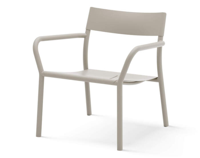 Kreslo May, light grey