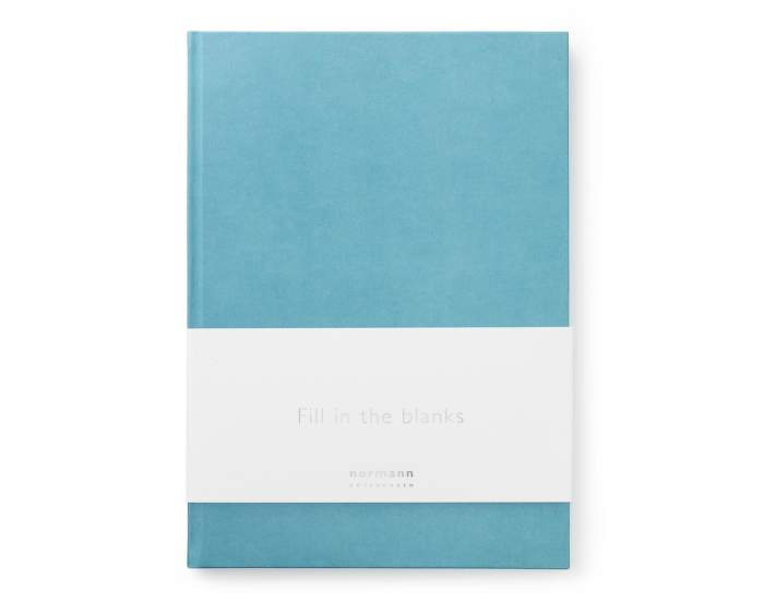 Blok Daily Fiction A4, powder blue