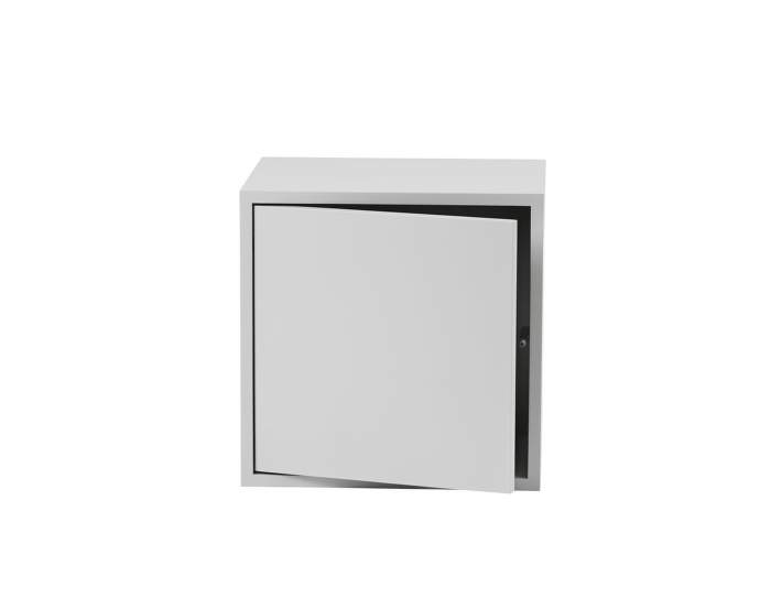 Policový diel Stacked (w. door) medium, light grey