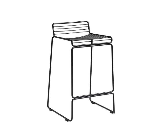 Barová stolička Hee Bar Stool, low black