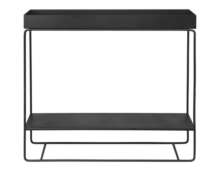 Plant-Box-Two-Tier-black