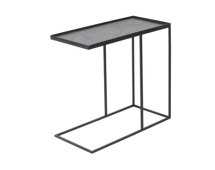 Rectangular tray side table, medium