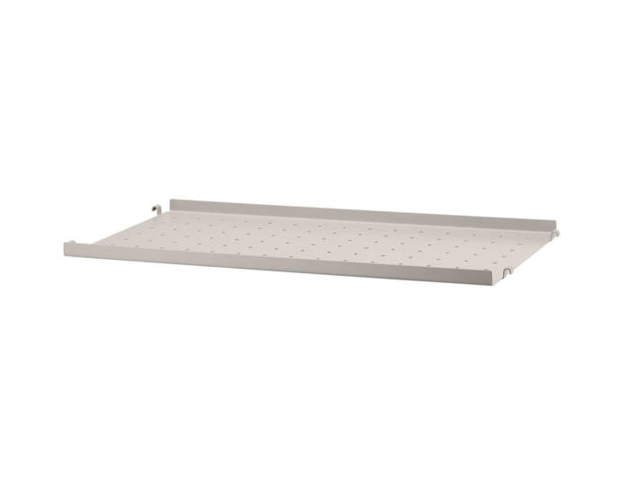 Metal Shelf Low 58 x 30, beige