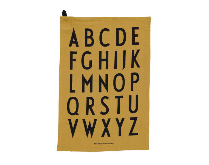 Design Letters Tea Towel