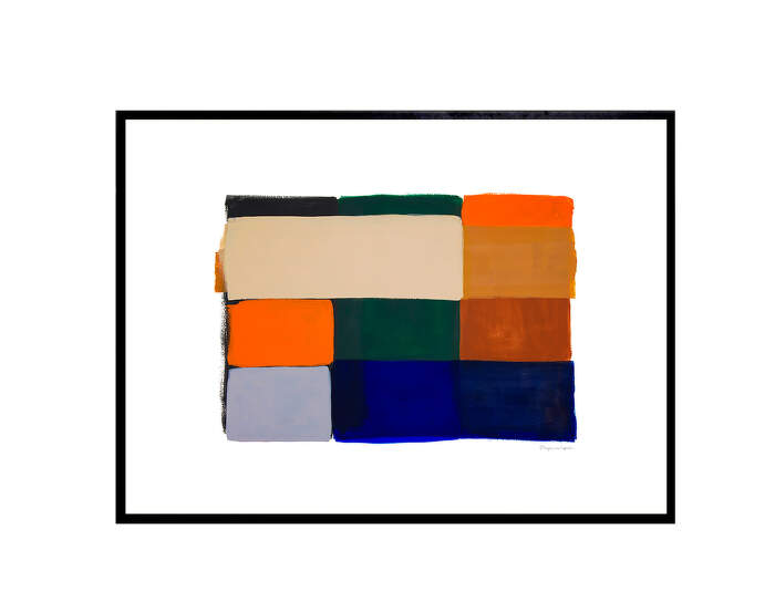 Colour Squares 01 50x70
