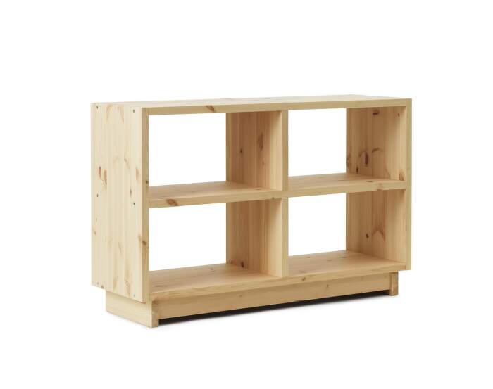 kniznica Plank Bookcase Medium, pine