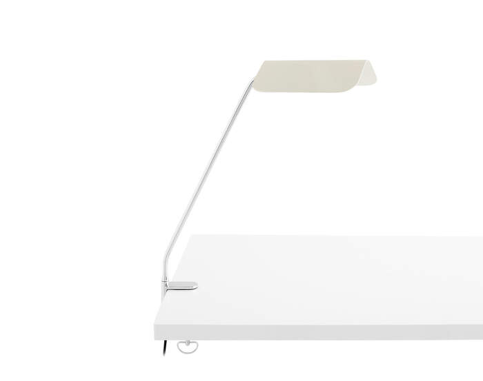 lampa-Apex Desk Clip Lamp, oyster white