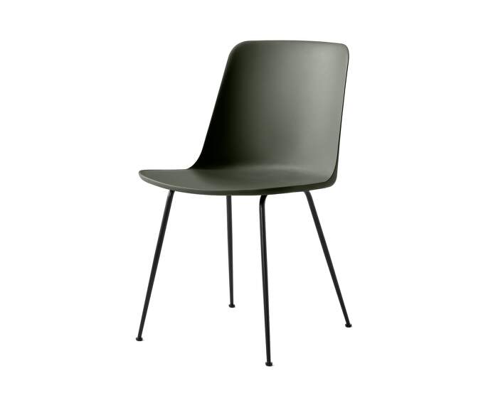 stolicka Rely HW6 Chair, black/bronze green