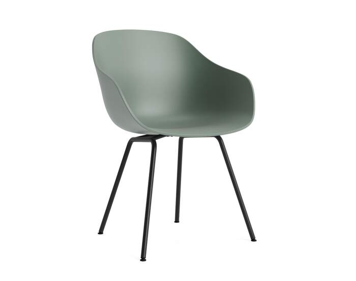 zidle-AAC 226 Chair Black Steel, fall green