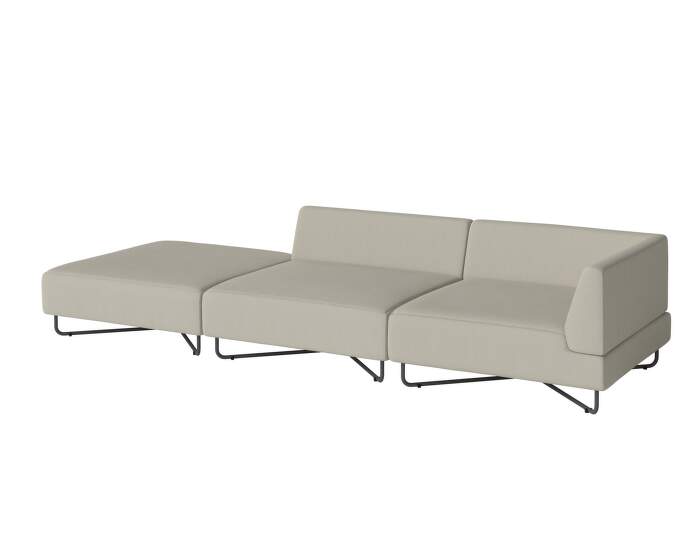 sofa-Orlando Garden Sofa  3-seater w. Open End Left, Brezza sand