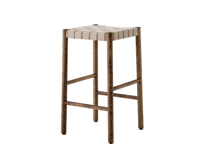 stolicka-Betty TK7 Counter Stool, smoked oak / natural webbing