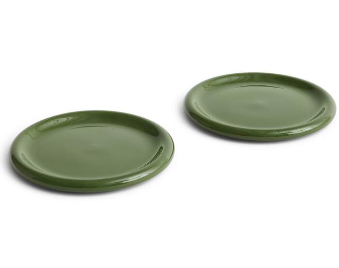 talir-Barro Plate Ø24 set 2ks, green