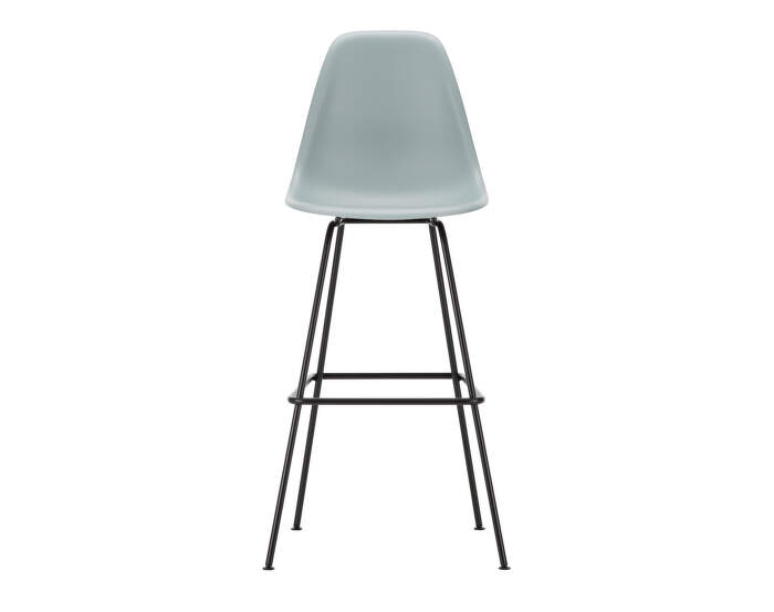 Barová stolička Eames Plastic High, light grey