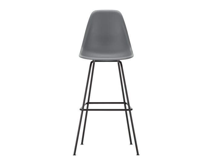 Barová stolička Eames Plastic High, granite grey